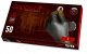 AVO+ Disposable nitrile gloves with rough palm GRIPAZZ, black, size 2XL (50pcs.) 10