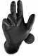 AVO+ Disposable nitrile gloves with rough palm GRIPAZZ, black, size XL (50pcs.) 1