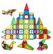 NoboKids Klocki Magnetyczne Konstrukcyjne Duże Panele 3D 4