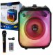 Głośnik Ravo Mocny Głośnik Boombox Bluetooth Usb Sd Aux Radio Mikrofon Przenośny Karaoke 1