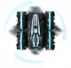 click4TOYS Samochód Zdalnie Sterowany Rc Gestami Amfibia 2 Piloty 4X4 360 Pływający 7