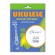 LUNA GUITARS ZAPASOWE STRUNY DO GITARY UKULELE KONCERTOWEGO SOPRANOWEGO NYLONOWE BIAŁE 2