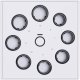 Smart Ring OEM RABAT Oura Ring Gen3 zestaw próbny do zmierzenia rozmiaru pierścionka OURA 1