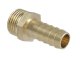 Wąż do pralki i zmywarki TDM BRASS HOSE CONNECTOR 1/2X20 MM I 2
