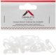 Domoletti CEILING CURTAIN TRACK HOOKS 20 PCS. 1
