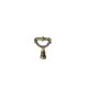 Domoletti FURNITURE HANDLE KT01 ANTIQUE BRASS 1