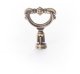 Domoletti FURNITURE HANDLE KT01 ANTIQUE BRASS 2