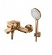 Bateria wannowa Invena MIXER BATH NERI WITH SHOWER SET COPPER 1