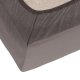 Dymo BED SHEET POLYCOTT 120X200+25CM GREY638 2