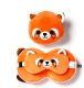 Relaxeazzz Relaxeazzz Panda pomarańczowa Pluszowy Zestaw: Podszuka + Opaska Na Oczy 1