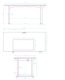 Biurko Ultradesk Białe 160 cm x 75 cm 16