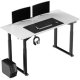 Biurko Ultradesk Białe 160 cm x 75 cm 2