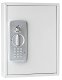 Wedo WEDO Schlüsselschrank 21 Schlüssel Maße:27x9,5x35 Lichtgrau 2