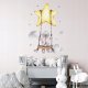 ROOM Decor SIPO-WS63025 NAKLEJKI NA ŚCIANĘ KRÓLIK HUŚTAWKA 2