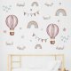 ROOM Decor SIPO-WS63040 NAKLEJKI NA ŚCIANĘ BALONY TĘCZA GWIAZDKI 2