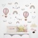 ROOM Decor SIPO-WS63040 NAKLEJKI NA ŚCIANĘ BALONY TĘCZA GWIAZDKI 3