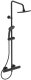 Zestaw prysznicowy Ideal Standard IS CERATHERM T25 SYSTEM NATRYSKOWY  CZARNY MAT 3