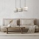 Lampa wisząca TKKRYWULT Tk Lighting Eco* 5771 lampa wisząca zwis 3x15W E27 czarna/drewniana 7