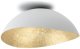 Lampa sufitowa Sigma Solaris M 40612 plafon sufitowy 1x60W E27 biały/złoty 1