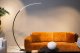 Lampa podłogowa DELIGHT Lucide Curve 44700/11/30 lampa stojąca podłogowa 1x15W LED 2550-2850K 540 lm czarna 3