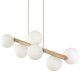Lampa wisząca TKKRYWULT TK Lighting Estera 5905 lampa wisząca zwis 7x6W G9 drewniana/biała 3