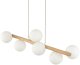 Lampa wisząca TKKRYWULT TK Lighting Estera 5905 lampa wisząca zwis 7x6W G9 drewniana/biała 7