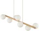 Lampa wisząca TKKRYWULT TK Lighting Estera 5905 lampa wisząca zwis 7x6W G9 drewniana/biała 8