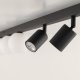 Lampa sufitowa TKKRYWULT TK Lighting Vox 10003 plafon lampa sufitowa 3x10W GU10 3x6W G9 czarny/biały 2