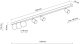 Lampa sufitowa TKKRYWULT TK Lighting Vox 10003 plafon lampa sufitowa 3x10W GU10 3x6W G9 czarny/biały 5