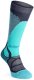 Bridgedale Skarpety narciarskie damskie Ski Mid Merino E Pattern - dark denim/aqua 41 - 43 1