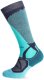 Bridgedale Skarpety narciarskie damskie Ski Mid Merino E Pattern - dark denim/aqua 41 - 43 3