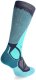 Bridgedale Skarpety narciarskie damskie Ski Mid Merino E Pattern - dark denim/aqua 35 - 37 2