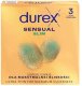 Durex  DUREX Sensual Slim Prezerwatywy supercienkie - zwężony kształt 1 op.-3 sztuki 1