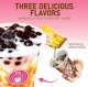 Yuki & Love Zestaw Instant Marbling Boba Party Kit do przygotowania Bubble Tea, 6 porcji (2 x 3 smaki) 360g - O's Bubble 2