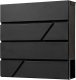 YokaHome M44 SKRZYNKA POCZTOWA NA LISTY GAZETY ANTRACYT STRIP 1