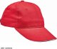 CERVA TULLE - cap - czerwony 2