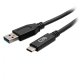 Kabel USB C2G USB-C - USB-A 0.15 m Czarny (C2G28874) 1
