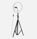 Lampa studyjna V-TAC Lampa pierścieniowa LED Ring V-TAC 10W fi255mm Statyw Pilot VT-45010 3200K-5500K 550lm 1