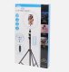 Lampa studyjna V-TAC Lampa pierścieniowa LED Ring V-TAC 10W fi255mm Statyw Pilot VT-45010 3200K-5500K 550lm 3