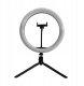 Lampa studyjna V-TAC Lampa pierścieniowa LED Ring V-TAC 10W fi255mm Statyw Pilot VT-45010 3200K-5500K 550lm 4
