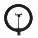 Lampa studyjna V-TAC Lampa pierścieniowa LED Ring V-TAC 10W fi255mm Statyw Pilot VT-45010 3200K-5500K 550lm 5