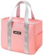 Lean Termiczna Izolacyjna Śniadaniowa Lunch Bag Różowa 24cm 2