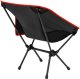 Nils Extreme NC3320 KRZESŁO SKŁADANE ULTRALIGHT CZARNE NILS CAMP              5