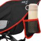 Nils Extreme NC3320 KRZESŁO SKŁADANE ULTRALIGHT CZARNE NILS CAMP              6