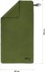 Nils Extreme NCR15 RĘCZNIK Z MIKROFIBRY WOJSKOWY KHAKI 120x60 cm NILS CAMP 4