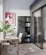 Diablo Chairs Abschließbarer Aktenschrank für Büro JAN, 900 x 1850 x 400 mm, anthrazit 16