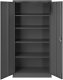Diablo Chairs Abschließbarer Aktenschrank für Büro JAN, 900 x 1850 x 400 mm, anthrazit 3