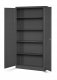 Diablo Chairs Abschließbarer Aktenschrank für Büro JAN, 900 x 1850 x 400 mm, anthrazit 4