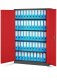 Diablo Chairs Büro Aktenschrank JAN II, 1150 x 1850 x 400 mm, anthrazit-rot 2