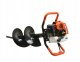 John Gardener Świder spalinowy + wiertła(10cm,20cm,30cm) + adapter 50cm (1/2) 2
